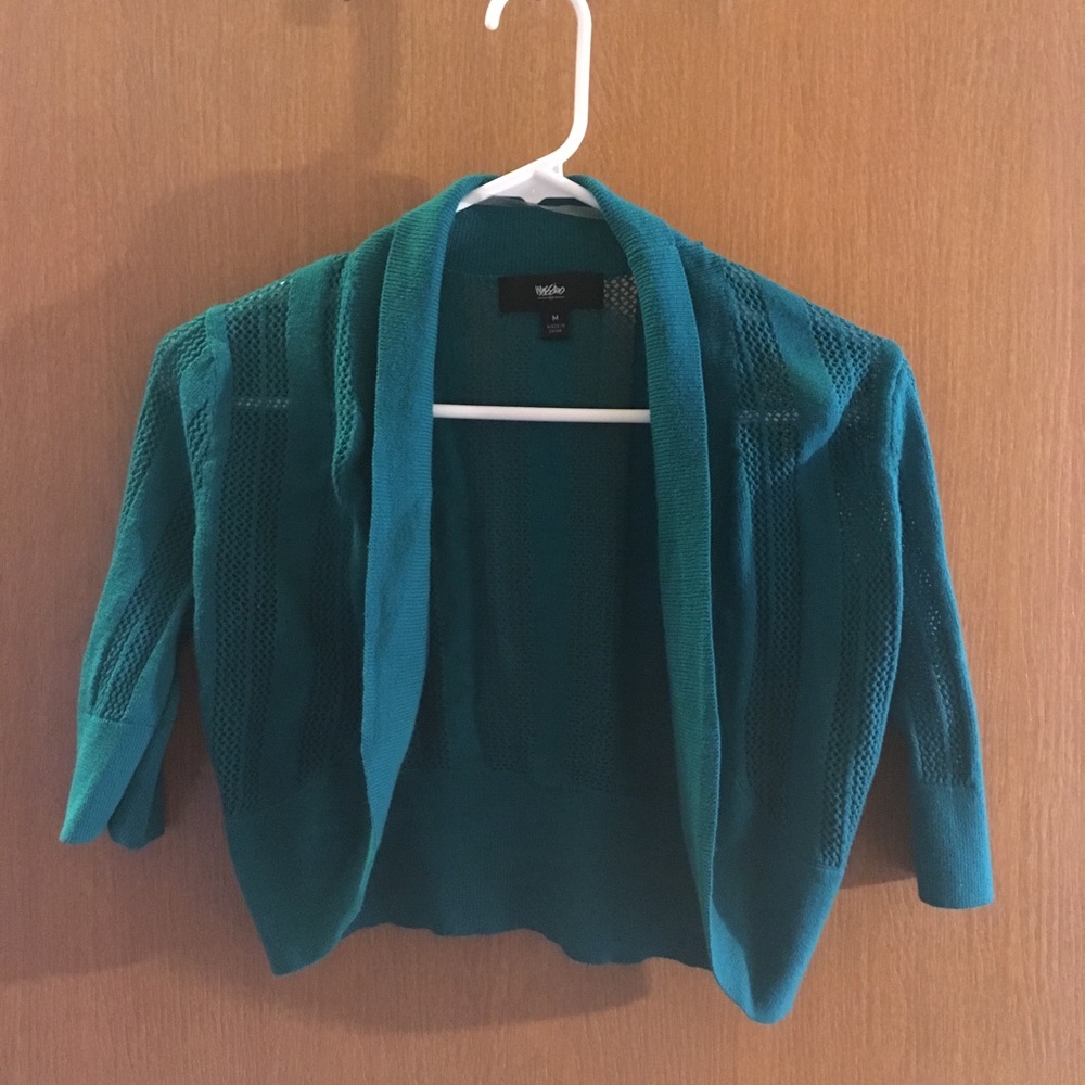 Teal Cardigan